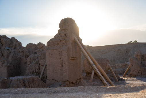 the old citadel of arg-é bam, Kerman Province, Bam, Iran