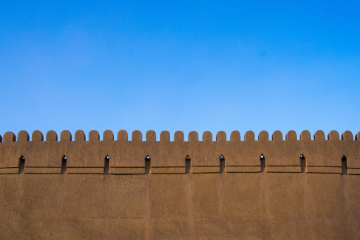 the old citadel of arg-é bam, Kerman Province, Bam, Iran