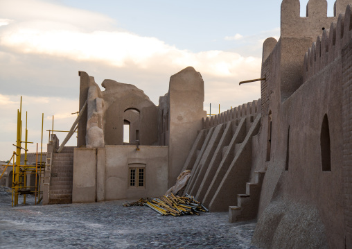 restoration of the old citadel of arg-é bam, Kerman Province, Bam, Iran