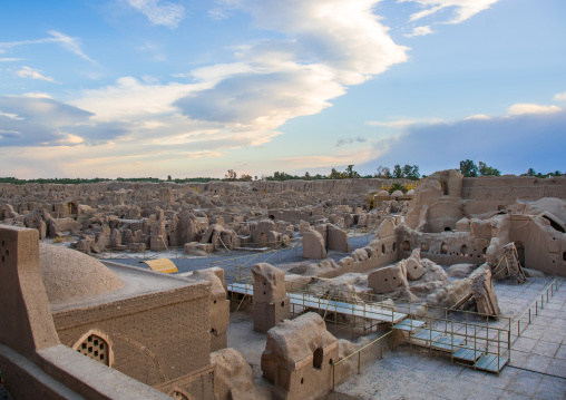 the old citadel of arg-é bam, Kerman Province, Bam, Iran