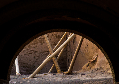 restoration of the old citadel of arg-é bam, Kerman Province, Bam, Iran