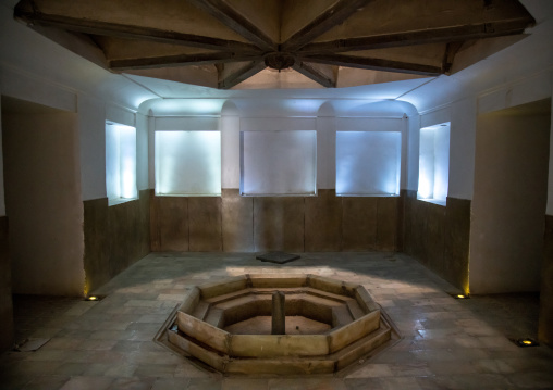 wind tower basement in dolat abad garden, Central County, Yazd, Iran