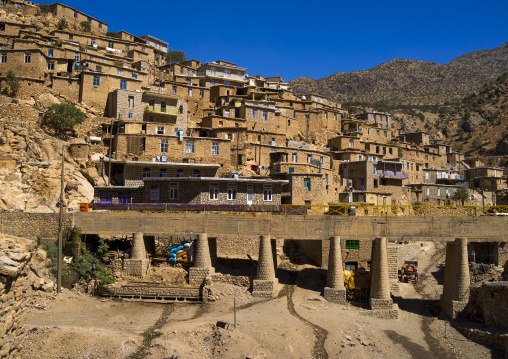 Old Kurdish Village Of Palangan, Iran