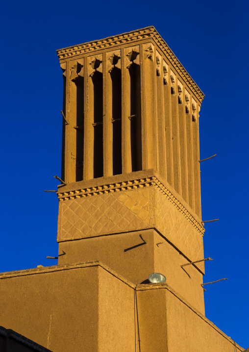 Wind Towers Used As A Natural Cooling System In Iranian Traditional Architecture, Yazd Province, Yazd, Iran