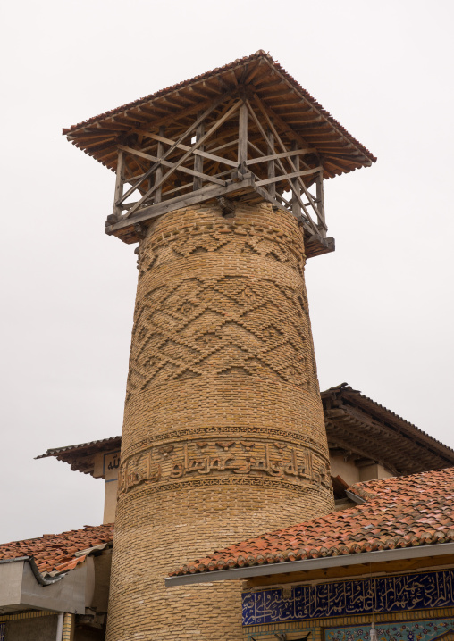 Jame Mosque Minaret From Saljukian Period, Golestan Province, Gorgan, Iran