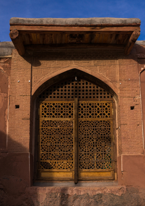 Ancient Door In Zoroastrian Village, Isfahan Province, Abyaneh, Iran