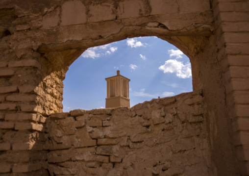 Wind Towers Used As A Natural Cooling System In Iranian Traditional Architecture, Isfahan Province, Kashan, Iran