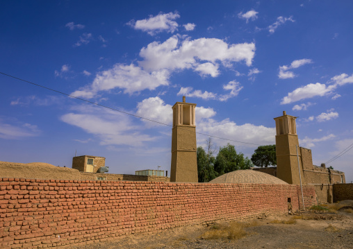 Wind Towers Used As A Natural Cooling System In Iranian Traditional Architecture, Isfahan Province, Kashan, Iran