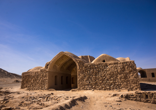 Zoroastrian Old Well With Wind Towers, Yazd Province, Yazd, Iran