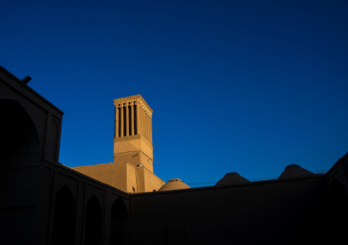 Wind Towers Used As A Natural Cooling System In Iranian Traditional Architecture, Yazd Province, Yazd, Iran