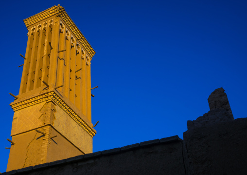 Wind Towers Used As A Natural Cooling System In Iranian Traditional Architecture, Yazd Province, Yazd, Iran