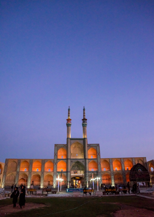 The Three-storey Takieh Part Of The Amir Chakhmaq Complex, Yazd Province, Yazd, Iran