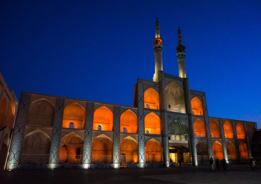 The Three-storey Takieh Part Of The Amir Chakhmaq Complex, Yazd Province, Yazd, Iran