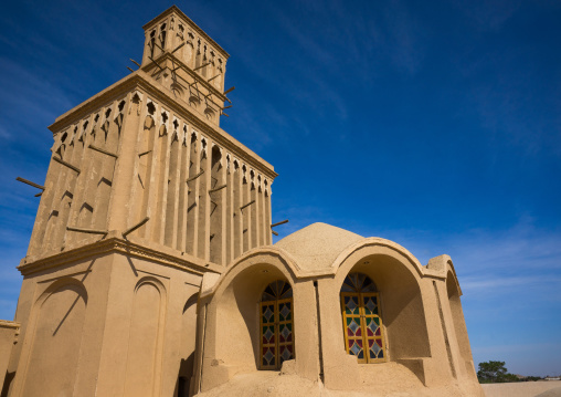 Aghazadeh Mansion Wind Towers Used As A Natural Cooling System In Iranian Traditional Architecture, Fars Province, Abarkooh, Iran