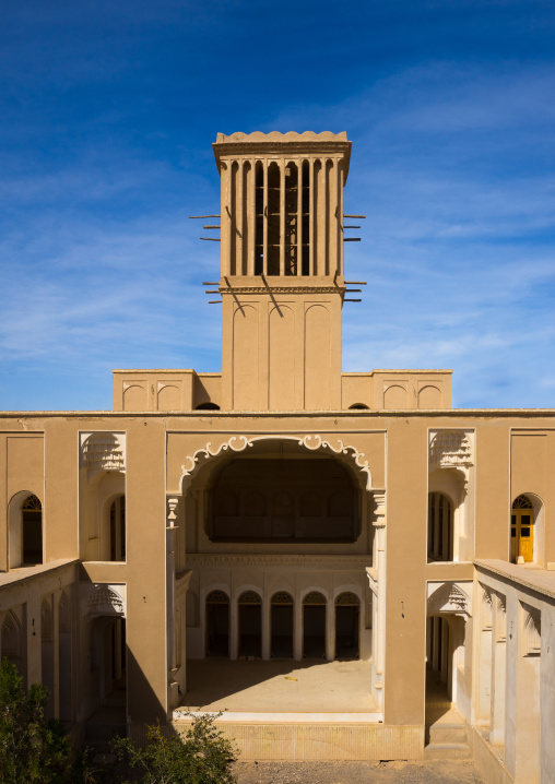 Aghazadeh Mansion Wind Towers Used As A Natural Cooling System In Iranian Traditional Architecture, Fars Province, Abarkooh, Iran