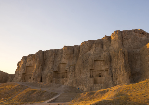 Achaemenian Royal Tombs In Naqsh-e Rustam Necropolis, Fars Province, Shiraz, Iran