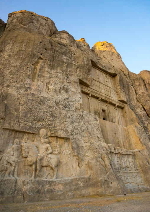 Achaemenian Royal Tombs In Naqsh-e Rustam Necropolis, Fars Province, Shiraz, Iran