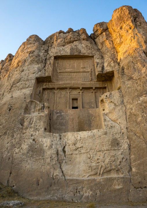 Achaemenian Royal Tombs In Naqsh-e Rustam Necropolis, Fars Province, Shiraz, Iran