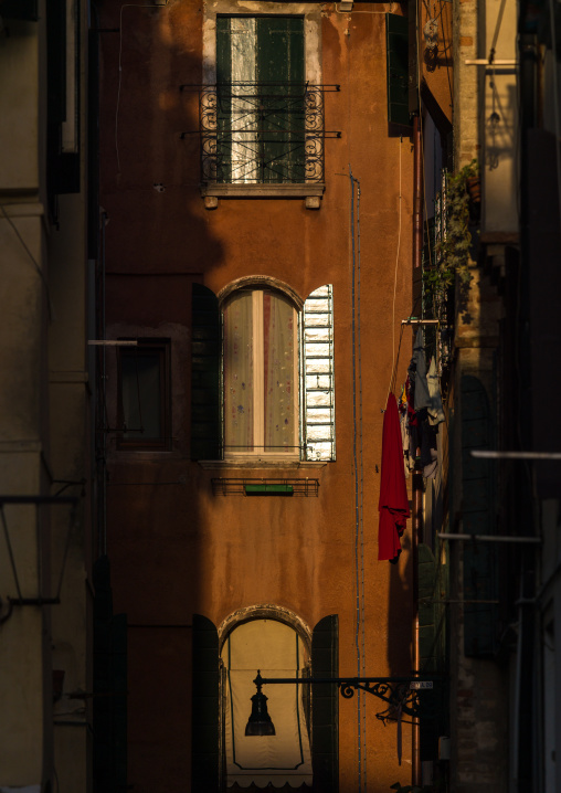 Venetian decayed facades, Veneto Region, Venice, Italy