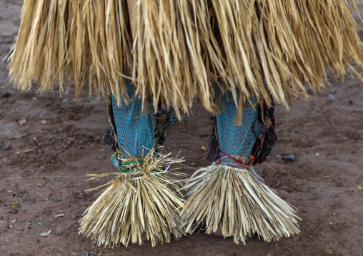 Goli in Baule tribe during a ceremony, Région des Lacs, Bomizanbo, Ivory Coast