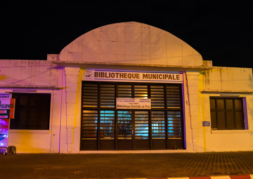 Municipal library formerly the meat market, Sud-Comoé, Grand-Bassam, Ivory Coast