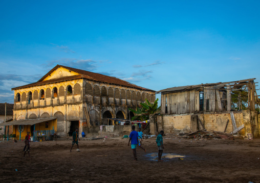 Maison Varlet old french colonial house, Sud-Comoé, Grand-Bassam, Ivory Coast