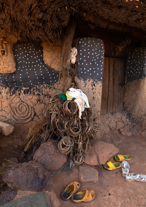 Senufo fetish house, Savanes district, Niofoin, Ivory Coast