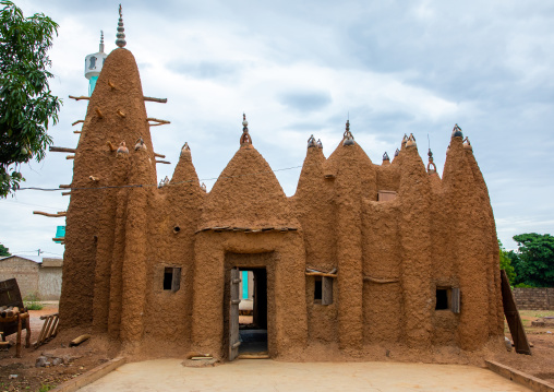 The 17th century sudano-sahelian mosque, Savanes district, Kouto, Ivory Coast