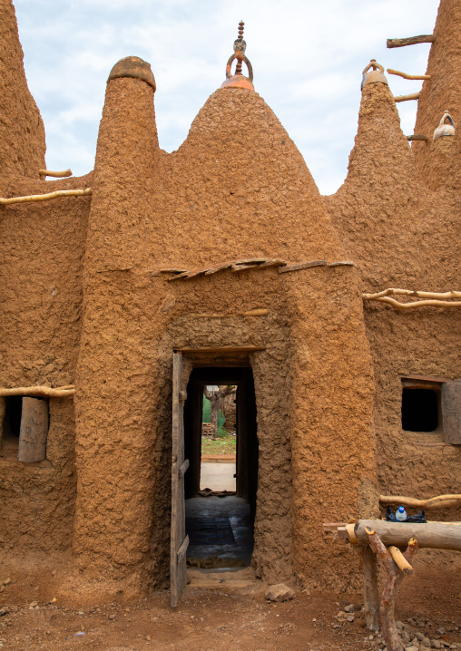 The 17th century sudano-sahelian mosque, Savanes district, Kouto, Ivory Coast