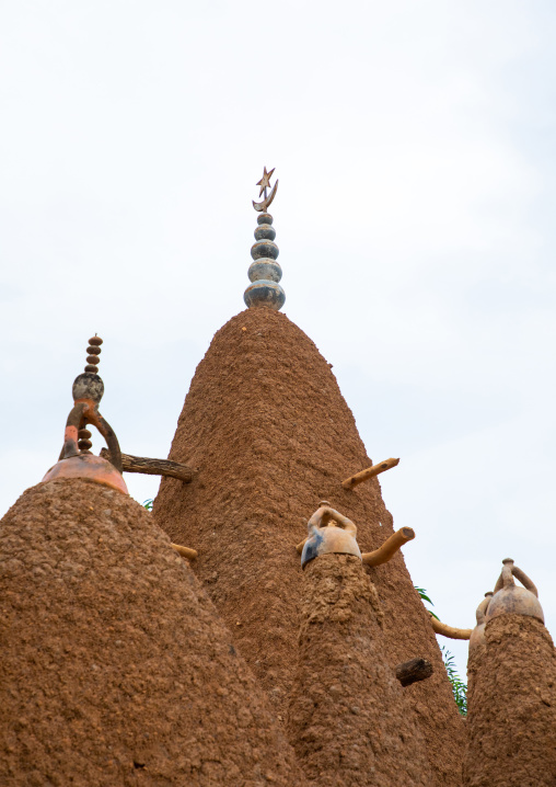 The 17th century sudano-sahelian mosque, Savanes district, Kouto, Ivory Coast