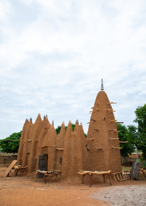 The 17th century sudano-sahelian mosque, Savanes district, Kouto, Ivory Coast