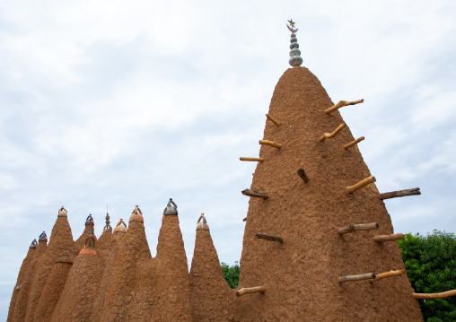 The 17th century sudano-sahelian mosque, Savanes district, Kouto, Ivory Coast