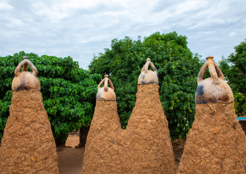 The 17th century sudano-sahelian mosque, Savanes district, Kouto, Ivory Coast