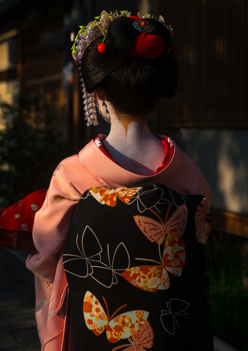 16 Years old maiko called chikasaya, Kansai region, Kyoto, Japan