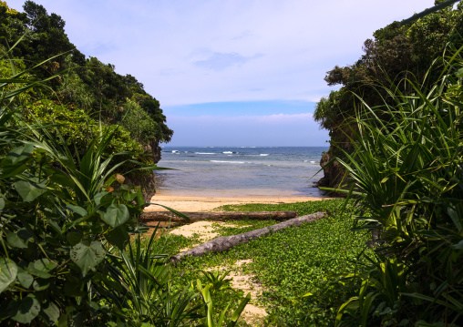 Hidden beach, Yaeyama Islands, Ishigaki, Japan