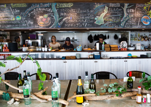 Organic restaurant, Yaeyama Islands, Ishigaki, Japan