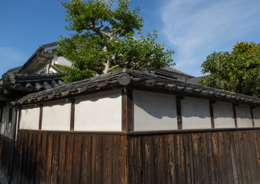 Old house in Bikan historical quarter, Okayama Prefecture, Kurashiki, Japan