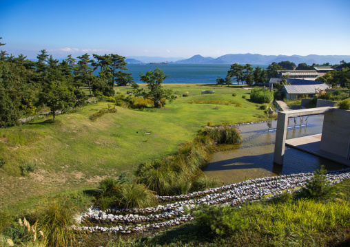 Benesse house garden, Seto Inland Sea, Naoshima, Japan