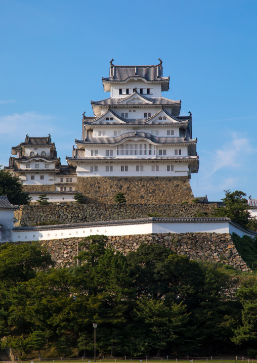 Unesco world heritage site Himeji castle, Hypgo Prefecture, Himeji, Japan