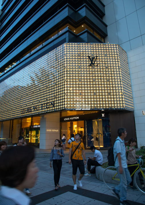 Louis vuitton store, Kansai region, Osaka, Japan