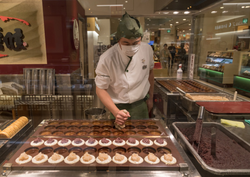 Japanese dessert shop, Kanto region, Tokyo, Japan