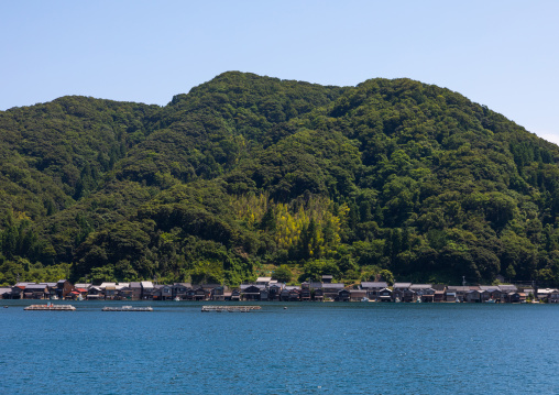 Funaya fishermen houses, Kyoto prefecture, Ine, Japan