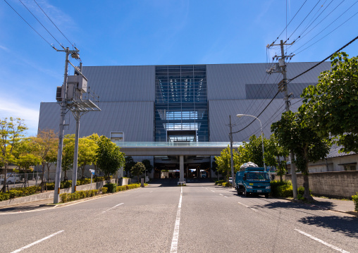 Naka waste incineration plant by architect Yoshio Taniguchi and associates, Chugoku region, Hiroshima, Japan