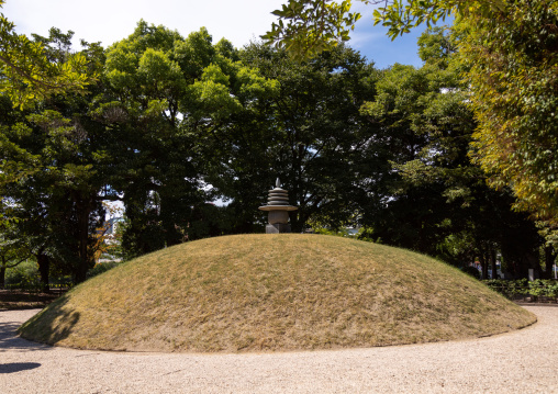 Korean memorial in Hiroshima peace memorial park, Chugoku region, Hiroshima, Japan