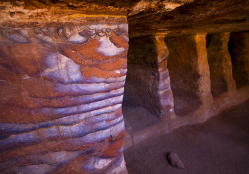 Inside A Tomb, Petra, Jordan