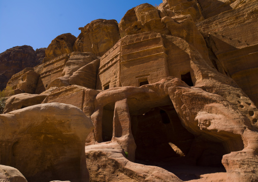 Tombs In The Street Of Facades, Petra, Jordan