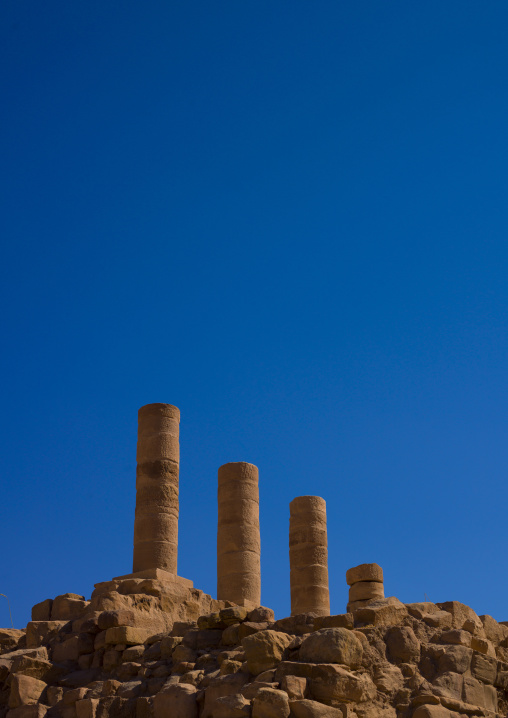 Colums In Petra, Jordan