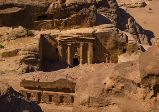 Elevated View Of Petra, Jordan