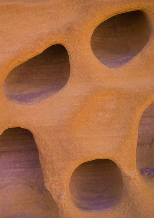 Holes In Rock, Petra, Jordan