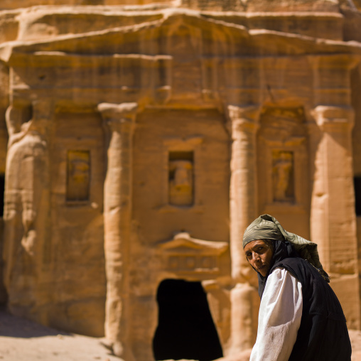 Bedouin Woman In Petra, Jordan